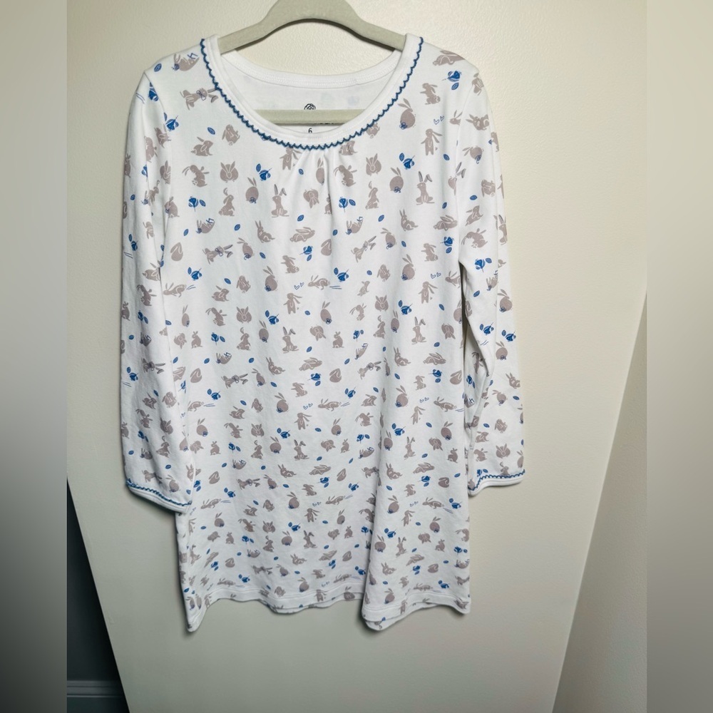 Ro’s Garden Girls Bunny Nightgown Size 6